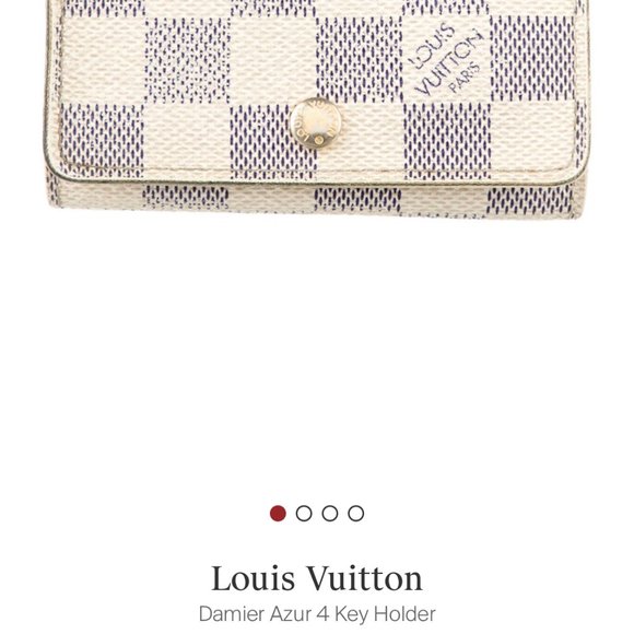 Authentic LOUIS VUITTON 4 KEYS KEYBAG - Picture 6 of 10